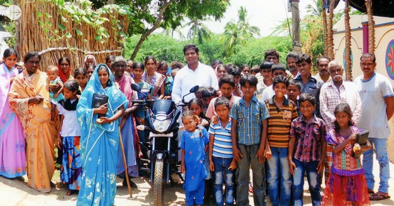 Success Story: A moped for a priest in a rural parish in India