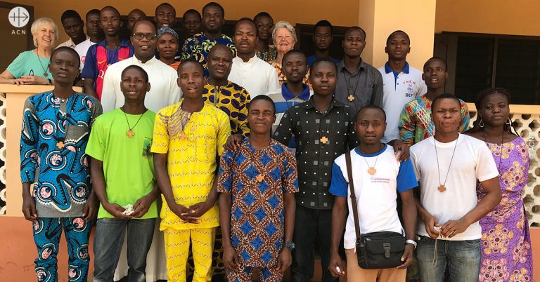 One year formation course for young people in Cotonou, Benin