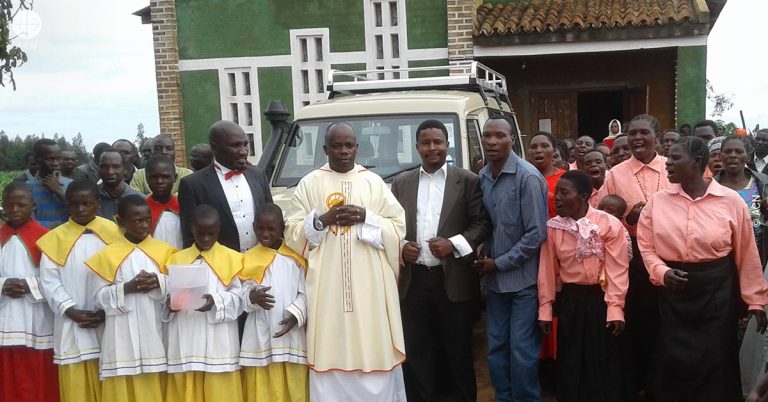 Tanzania: A car for the parish of Mlevela