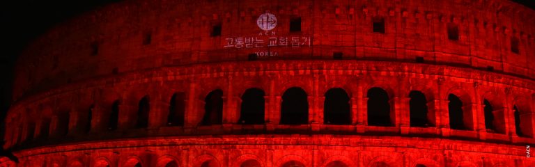 Aid to the Church in Need: Thousands of churches, monuments and buildings will be lit in red to call for religious freedom around the world